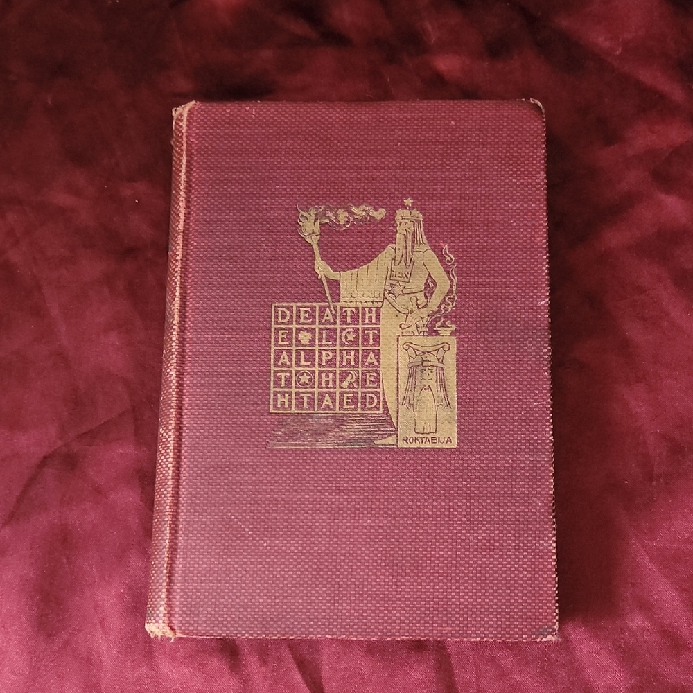 Antique 1905 The Book of Death and Hindu Spiritism by L. W. de Laurence  Occult